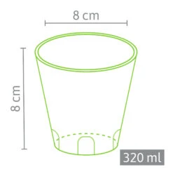8 X 8 Cm Anzuchttopf Rund (1370 Stück) | Anzuchttöpfe Von Fertil -Samen Zauber 537174 8 x 8 cm Anzuchttoepfe rund 1370 Stueck 510 C 2