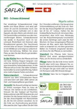 Schwarzkümmel | Kümmelsamen Von Saflax