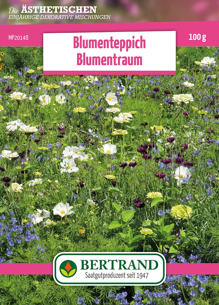 Blumenwiese Blumenteppich Blumentraum (100 G) | Blumensamen Von Bertrand 3 Blumenwiese Blumenteppich Blumentraum (100 G) | Blumensamen Von Bertrand