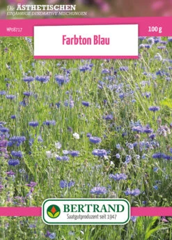 Blumenwiese Farbton Blau (100 G) | Blumensamen Von Bertrand