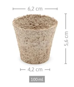 6 Cm Anzuchttopf Kokos Rund (2592 Stück) | Anzuchttöpfe Von Jiffy -Samen Zauber 542628 6 cm Anzuchttopf aus Kokos rund 2592 Stueck 30812200 jf 4