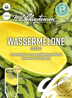 Wassermelone Luteo F1 | Wassermelonensamen Von N.L. Chrestensen