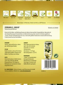 Samen Zauber -Samen Zauber 543838 Zierkamille Carlos 1