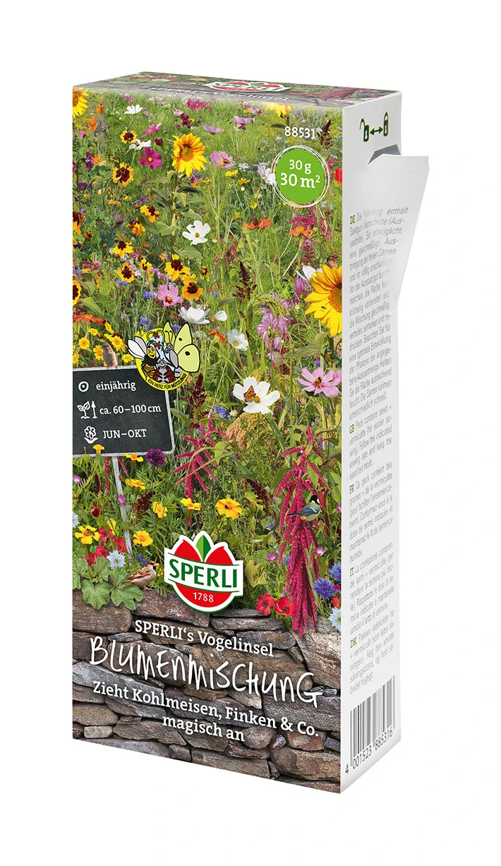 Blumenmischung Sperli’s Vogelinsel | Blumensamenmischung Von Sperli 3 Blumenmischung Sperli’s Vogelinsel | Blumensamenmischung Von Sperli