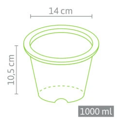 10,5 X 14 Cm Anzuchttopf NT Rund (484 Stück) | Anzuchttöpfe Von Fertil 7 10,5 X 14 Cm Anzuchttopf NT Rund (484 Stück) | Anzuchttöpfe Von Fertil -Samen Zauber 548141 10 5 x 14 cm Anzuchttoepfe rund 484 Stueck 593 C 2