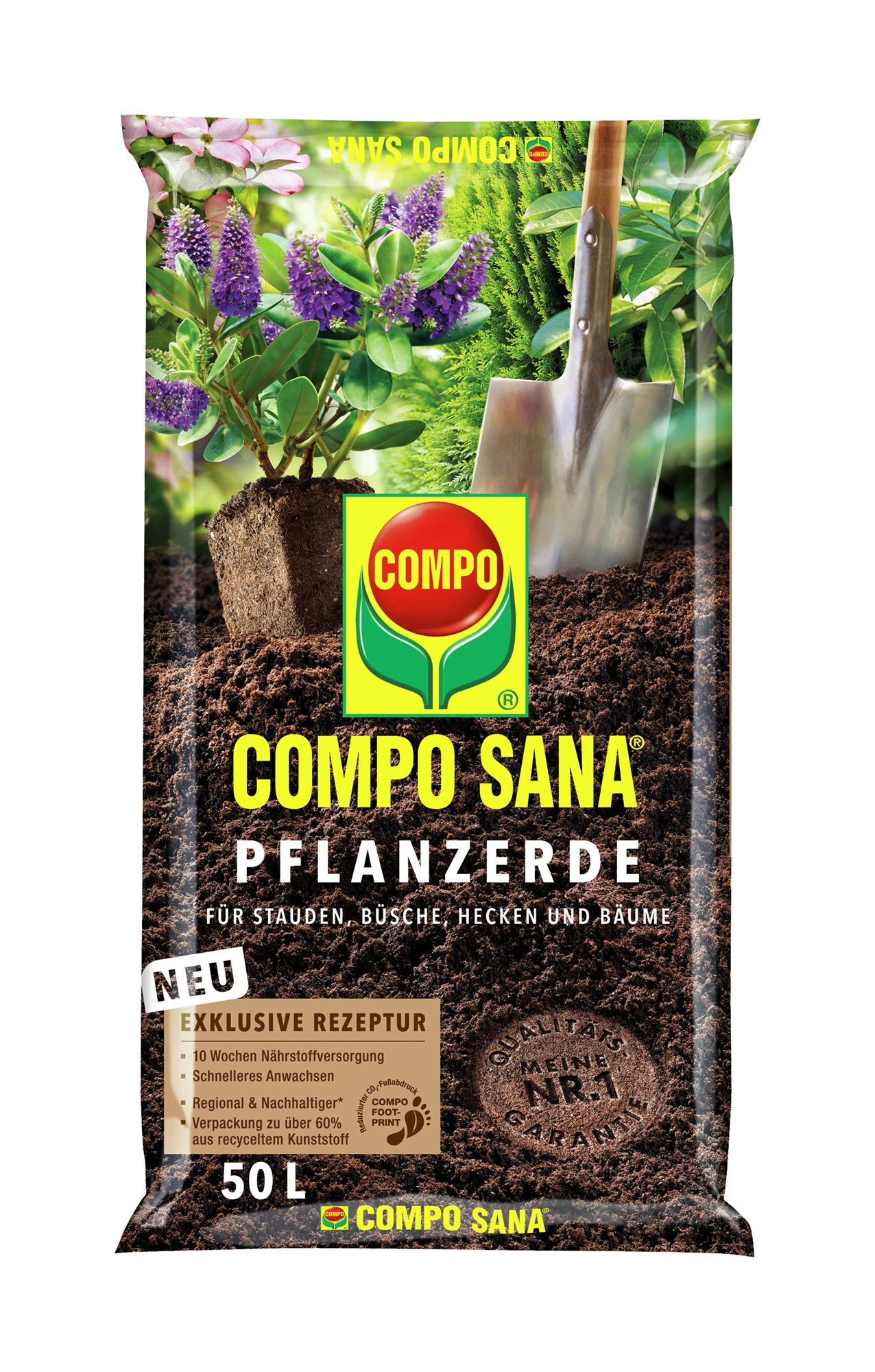 Pflanzerde (50 L) | Erden Von COMPO 3 Pflanzerde (50 L) | Erden Von COMPO