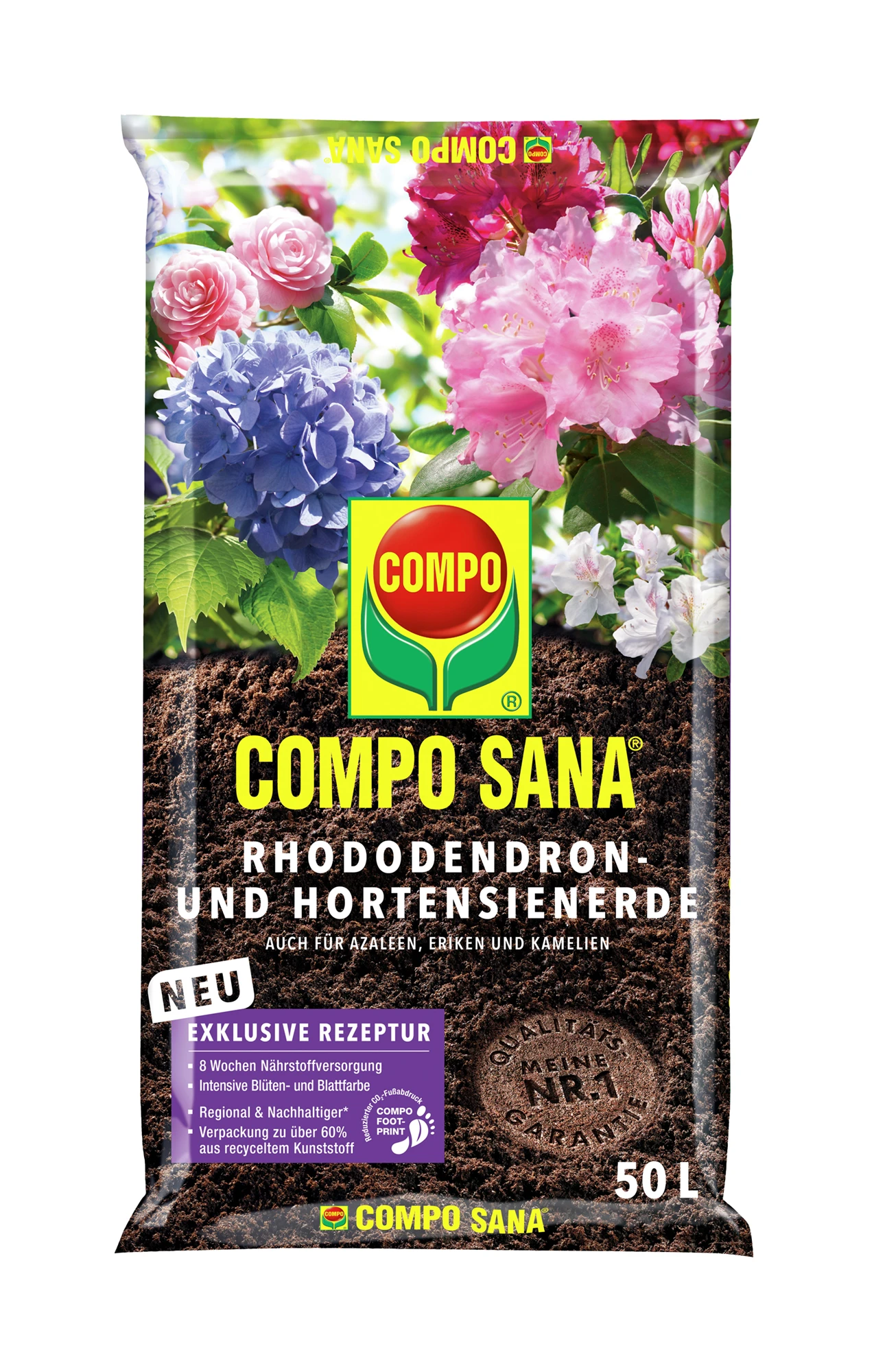 Rhododendron- Und Hortensienerde (50 L) | Erden Von COMPO 3 Rhododendron- Und Hortensienerde (50 L) | Erden Von COMPO