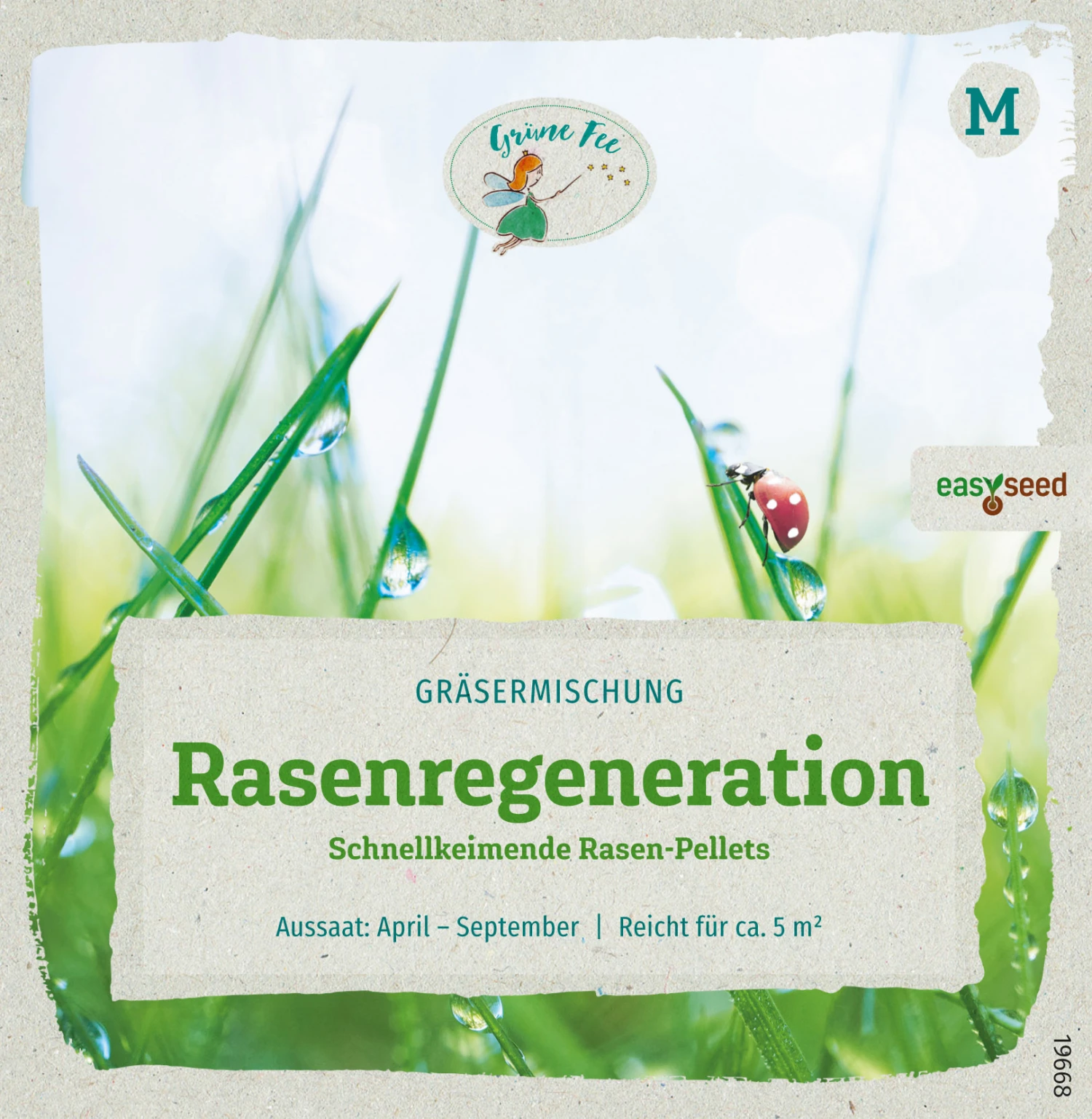 Rasenregeneration Pellets Schnellkeimende Gräser (300 G) | Blumensamenmischung Von Grüne Fee 4 Rasenregeneration Pellets Schnellkeimende Gräser (300 G) | Blumensamenmischung Von Grüne Fee – Bild 2