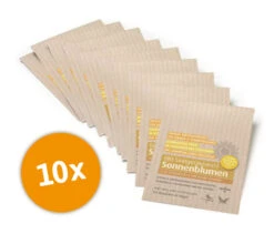 Sonnenblumen (10 Stück) | BIO Sonnenblumensamen Von Biobalu