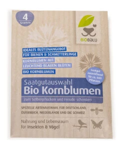 Kornblumen (4 G) | BIO Kornblumensamen Von Biobalu -Samen Zauber 554556 BIO Kornblumen 4 g BB1031 0