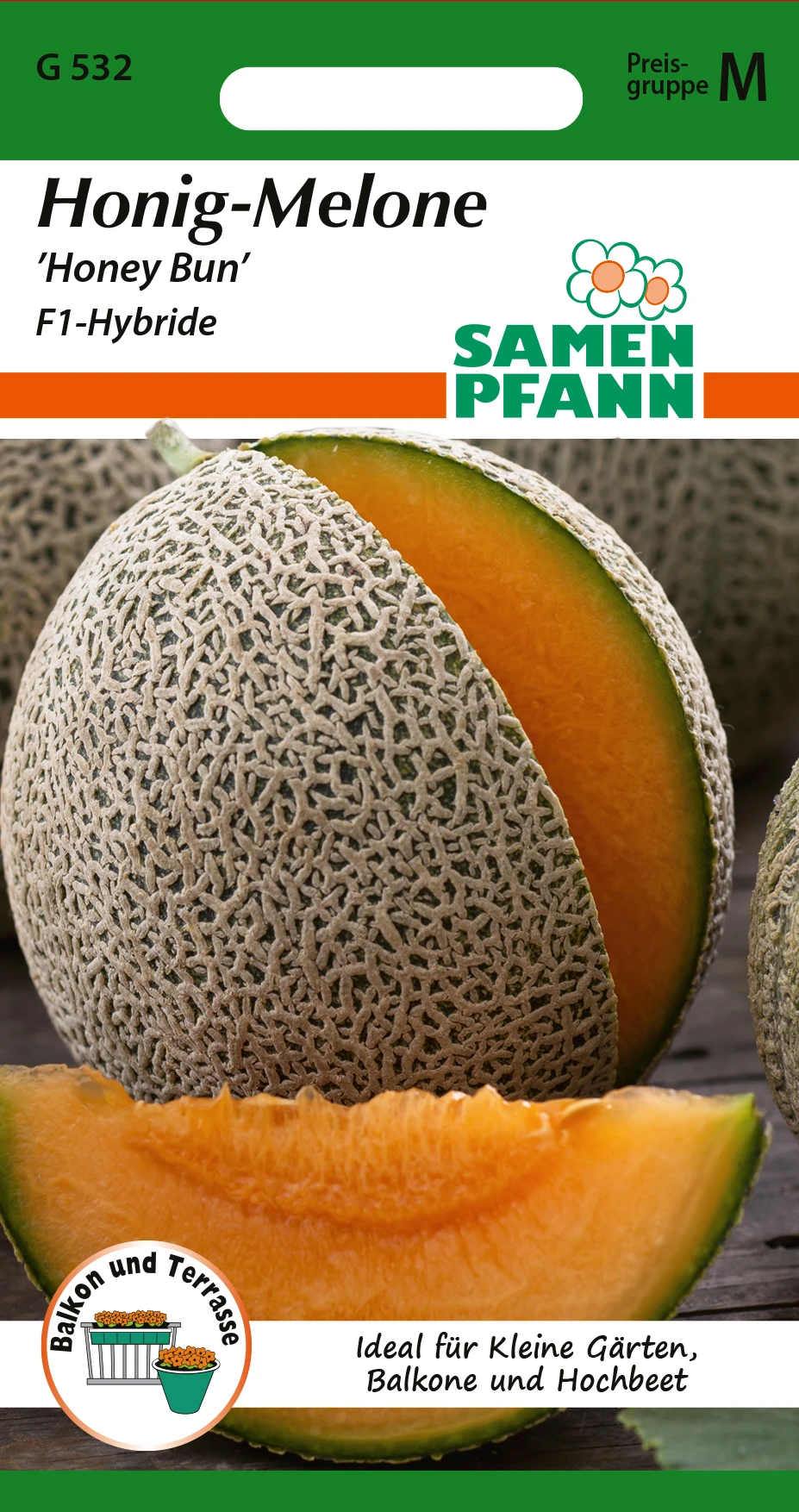 Honig-Melone Honey Bun F1 | Melonensamen Von Samen Pfann 4 Honig-Melone Honey Bun F1 | Melonensamen Von Samen Pfann – Bild 2