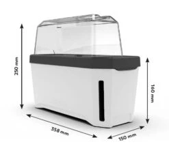 HARRY HERBS Kräutertopf Weiß | Kräutertöpfe Von Gusta Garden -Samen Zauber 560336 HARRY HERBS weiss 102B10 gg 9