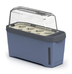 HARRY HERBS Kräutertopf Blau | Kräutertöpfe Von Gusta Garden -Samen Zauber 560340 HARRY HERBS blau 104B10 gg 0